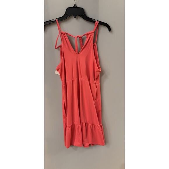 Tommy Bahama Double Strap Cover-Up Dress Color: Coral Coast size XS MSRP $138.00 - Picture 4 of 5
